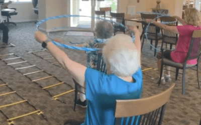 Seated Hula Hoop Group | Occupational Therapy Intervention