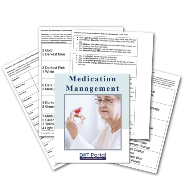 Medication Management Beads and Sorting Activity - Buffalo Occupational Therapy