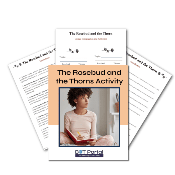 The rosebud and the Thorns Activity - Buffalo Occupational Therapy