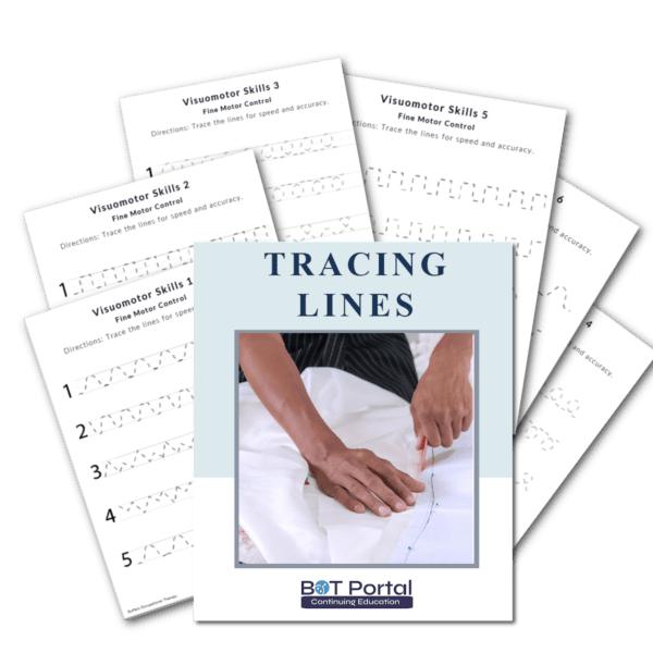 Tracing Lines Visuomotor Skills - Buffalo Occupational Therapy