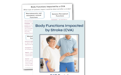 Body Functions Impacted by Stroke CVA - Buffalo Occupational Therapy