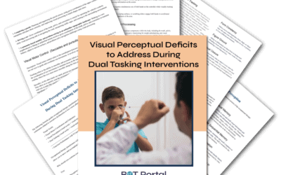 Visual Perceptual Deficits to Address During Dual Tasking Interventions - Buffalo Occupational Therapy