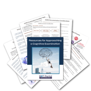 Resources for Approaching a Cognitive Examination - Buffalo Occupational Therapy